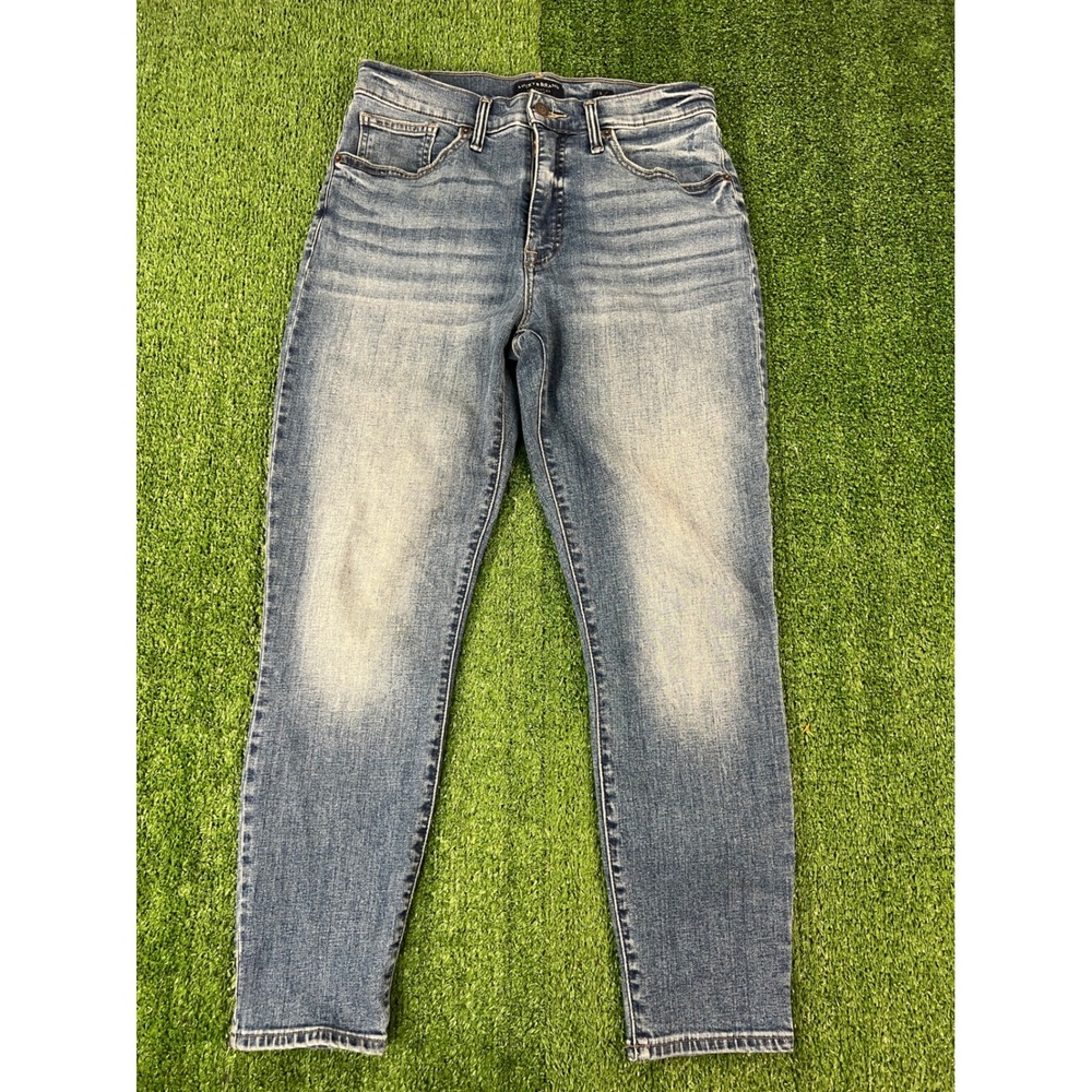 Lucky Brand Bridgette High Rise Skinny Ankle Jeans Medium Wash Size 10/30 A